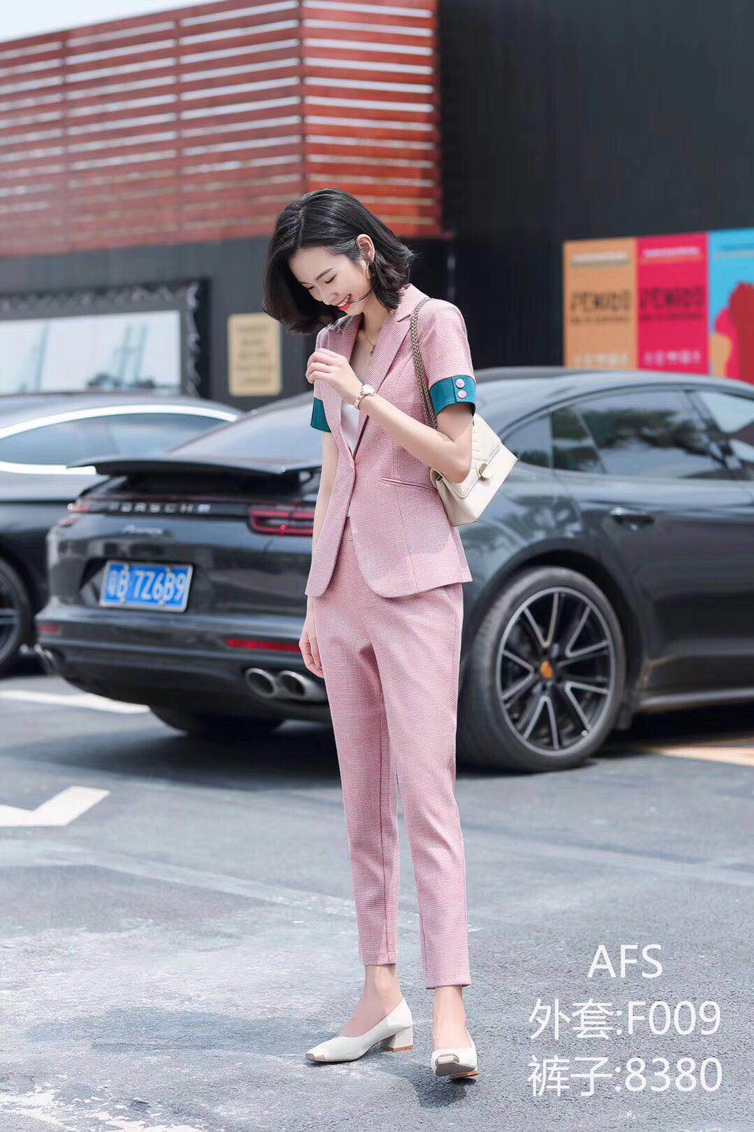 女夏季新职业套装|减龄休闲西服|西装套装