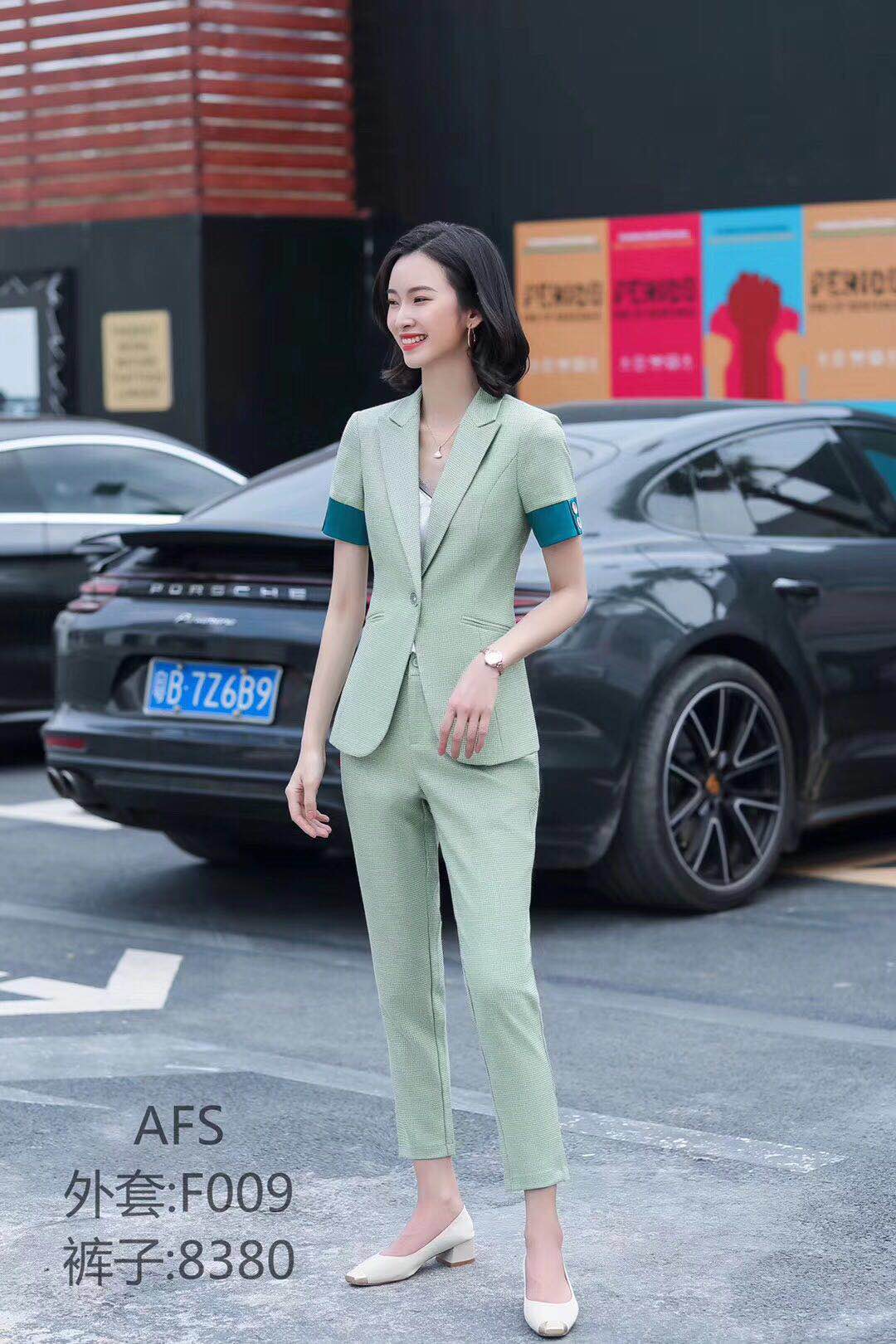女夏季新职业套装|减龄休闲西服|西装套装
